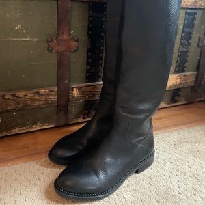 Franco Sarto knee high leather boots
